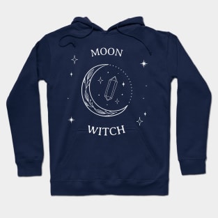 Moon Witch Modern Witchcraft Wicca Pagan Spell Hoodie